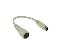 Câble adaptateur clavier,, 5 broches DIN-prise femelle à PS/2-prise, longueur: ca. 10cm