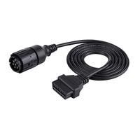 Câble Adaptateur Connecteur Diagnostic 10 Pin vers 16 Pin Pour BMW ICOM-D Moto -TUN