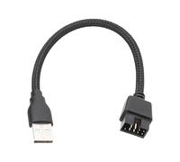 Câble adaptateur : construction durable, port USB externe, module de transmission de données haute vitesse, unités d'extension de port à 9 broches | Composants essentiels