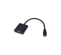 Câble Adaptateur Convertisseur de MINI HDMI Mâle à VGA Femelle
