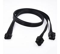 Câble adaptateur d'alimentation modulaire pour NVIDIA GeForce RTX 30 Series GPU EVGA Seasonic Seasonic Dual PCIe 8 broches mâle vers Mini PCIE 12 broches 30 cm