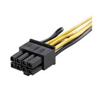 StarTech.com Câble adaptateur d'alimentation PCI Express à 6 broches vers 8 broches de 15 cm - F/M
