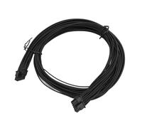Câble Adaptateur d'alimentation PCIE 5.0, Câble d'alimentation Résistant au Feu 12 + 4 Broches à 12 + 4 Broches pour GPU Série 40 (Black)