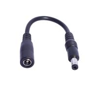 Câble adaptateur DC 5,5 x 2,1 mm femelle vers 5525/8016/C13/M16/12/XLR pour appareils solaires et ventilateur à lumière LED 15 cm
