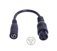 Câble adaptateur DC 5,5 x 2,1 mm femelle vers 5525/8016/C13/M16/12/XLR pour appareils solaires et ventilateur à lumière LED 15 cm