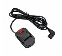 Câble adaptateur de batterie 1,5 mm² pour tondeuses à gazon, tronçonneuses et souffleurs de feuilles - Connecteur triangulaire flexible, boîtier en plastique