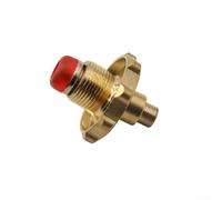 Câble adaptateur de bouteille de gaz pour têtes de poêle d'extérieur, compatible avec les bouteilles de gaz liquéfié domestiques, matériau en cuivre, tuyau d'extension bidirectionnel (B)