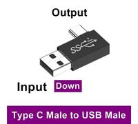 Câble Adaptateur De Charge Multi-Usb Type C,Otg Type C Vers Usb U Disk,Adaptateur Usb A,Tipo C,Samsung,Xiaomi,Téléphone,Ordinateur Portable,Tablette - Type Ad186
