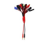 Câble adaptateur de charge multifonction 19 en 1, adaptateur de charge polyvalent avec connecteurs multi-prises, fil en silicone à haute teneur en cuivre pour batteries RC, câble