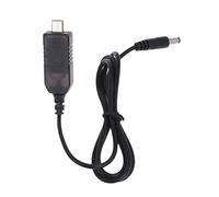 Câble adaptateur de charge type C vers DC5521 pour chargeur de batterie lithium-ion 8,4 V