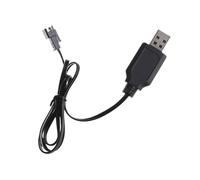 Câble Adaptateur de Chargeur USB Noir Universel, 3.6V 4.8V 6V 7.2V, Compatible avec Sky Viper, Drone hélicoptère(A1)