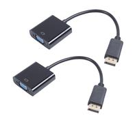 Câble adaptateur de convertisseur DP Displayport mâle à VGA femelle, 2X 1080P, Stock