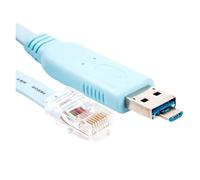Câble adaptateur de convertisseur série USB vers RJ45 2 en 1 RS232 for périphérique routeur vers votre