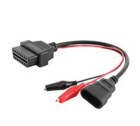 Câble adaptateur de diagnostic, adaptateur de diagnostic OBD2, connecteur de diagnostic automobile, câble de diagnostic OBD2, cordon de connexion de diagnostic, connecteur OBD 3 broches à 16 broches