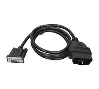 Câble Adaptateur de Diagnostic KIMISS 16PinCâble d'Extension OBD2 à RS232 DB9 Appareil de diagnostic automobile OBD2