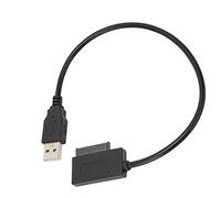 Câble Adaptateur de Disque Dur, Multifonction SATA vers USB2.0 480 Mbps Prise en Charge du Câble Adaptateur de Disque Dur Enfichable à Chaud Plug And Play Durable Installez Facilement le Câble Adaptat