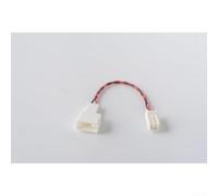 Câble adaptateur de haut-parleur pour Toyota Alt vers nouveau câble | Design et Play, aucune modification nécessaire, transmission claire du signal, longueur du câble de 15 cm, ABS blanc