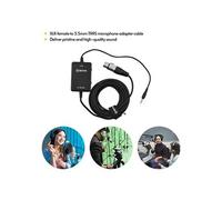 Câble adaptateur de Microphone BY-BCA60 Ultra long 6M XLR vers 3,5 mm TRRS Prise avec prise casque 3,5 mm