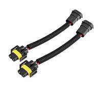 Câble adaptateur de phare antibrouillard automatique pour voiture, harnais d'extension automobile H11 2 pièces, fil de prise de harnais, adaptateur de connecteur de prises de faisceau de câbles d'exte