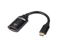 Câble adaptateur de type C - Maîtrisez votre configuration double écran, 4K Ultra HD même conversion d'écran pour moniteur TV, projecteur, Plug & Play, ajustement universel pour ordinateur p