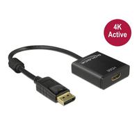 Câble adaptateur Delock DisplayPort / HDMI Fiche mâle DisplayPort, Prise