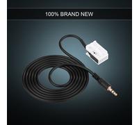 CâBle Adaptateur D'entréE Audio Aux MâLe 3.5mm, Pour Mercedes /Benz W203 Classe C