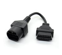 Câble adaptateur Diagnostic 17 broches vers connecteur OBD2 16 broches pour scanner Mazda
