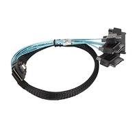 Câble Adaptateur D'interface Mini SAS SFF 8087 vers 8482 4 Serial ATA, Câble D'interface SAS de 0,5 M ou 1 M, Câble de Convertisseur de Transmission de Puissance jusqu'à 12 Gbit/s (0,5 m/19,7 Pouces)