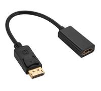 Câble Adaptateur Display Port - XCSOURCE - AC1018 - Male vers HDMI Femelle - FULL HD 1080P - Noir