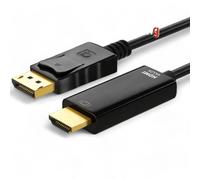 Câble Adaptateur DisplayPort DP vers HDMI it-mixx 1,8 m 4K@60Hz Contacts Dorés