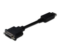 Câble adaptateur DisplayPort mâle - DVI-I femelle DIGITUS