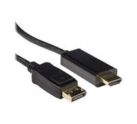 - Câble adaptateur - DisplayPort mâle pour HDMI mâle - 3 m - noir - support 4K