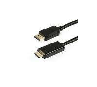 Câble Adaptateur DisplayPort vers HDMI 2 m - Ultra HD 4K (Noir)