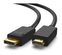 Câble adaptateur DisplayPort vers HDMI - DLH - DY-TU3569B - 2 m - DP mâle→HDMI mâle - 4K
