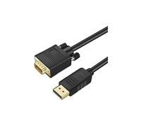 Cabling®câble adaptateur displayport vers vga,haute qualité 1,8m, 1080p, mâle vers mâle