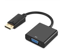 Ewent Câble adaptateur DisplayPort vers VGA EC1454 – Mise en miroir – 0,15 m Noir