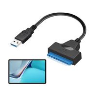 Câble adaptateur disque dur - Connecteur USB, transmission, liaison | Câble de données haute vitesse double alimentation pour accès 2,5, solution de stockage Plug and Play pour ordinateurs portables