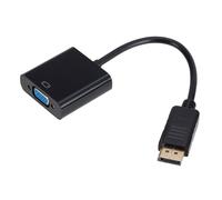 câble adaptateur DP vers VGA, convertisseur mâle vers femelle pour ordinateur portable, moniteur HDTV, projecteur B85B