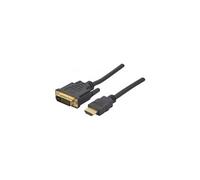 - Câble adaptateur - DVI mâle pour HDMI mâle - 2 m