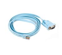 Câble adaptateur Ethernet RJ45 vers Port COM RS232 DB9, 1 pièce, pour routeur de réseau en série, pour commutateur Cisco, 18CM