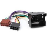 Câble Adaptateur Faisceau autoradio fiche ISO, Connecteur d'adaptateur Radio ISO pour Autoradio Voiture avec Faisceau de Câblage DIN Compatible avec Ford Transit Mondeo Fiesta Passat Seat Renault Opel