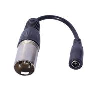 Câble adaptateur femelle de voyage 5,5 x 2,1 mm, cordon convertisseur 22 AWG, sortie multiple en option pour adaptateur XLR électronique