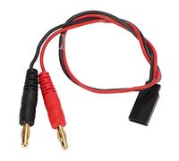 Câble adaptateur fiche banane, pour Futaba femelle vers 4.0 câble adaptateur banane mâle pour charge d'équilibre de batterie LiPo 22AWG (KST-030)