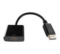 Câble adaptateur Gembird DisplayPort mâle 1.1 vers HDMI femelle (Type A) 10cm (Noir)