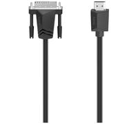 Câble adaptateur Hama DVI Fiche mâle DVI-D 24+1 pôles, Fiche mâle HDMI-A 3 m noir 00200716 4K UHD Câble DVI