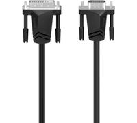 Câble adaptateur Hama DVI / VGA Fiche mâle DVI-I 18+5 pôles, Fiche mâle VGA 15 pôles 1.50 m noir 00200714 Câble DVI