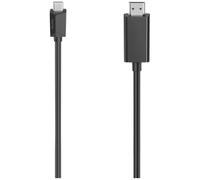 Hama Câble adaptateur USB-C® mâle, HDMI-A mâle 1.50m noir 00200718 4K UHD USB-C®-Disp