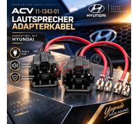 ACV Adaptateur pour haut-parleurs Hyundai (la paire)