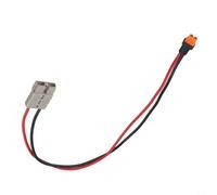 Câble adaptateur haute performance 50 A 10 AWG pour centrales électriques portables et panneaux solaires avec câble Xt60i durable en métal et caoutchouc pour une alimentation sûre au camping ou dans