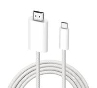 Câble adaptateur haute vitesse 8K 60Hz Type-C vers HDMI, câble de 1,8 m, Plug and Play, pour Switch, Steam Deck, ROG Al